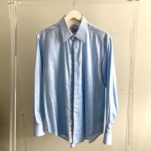 Robert Graham Blue Dress Shirt